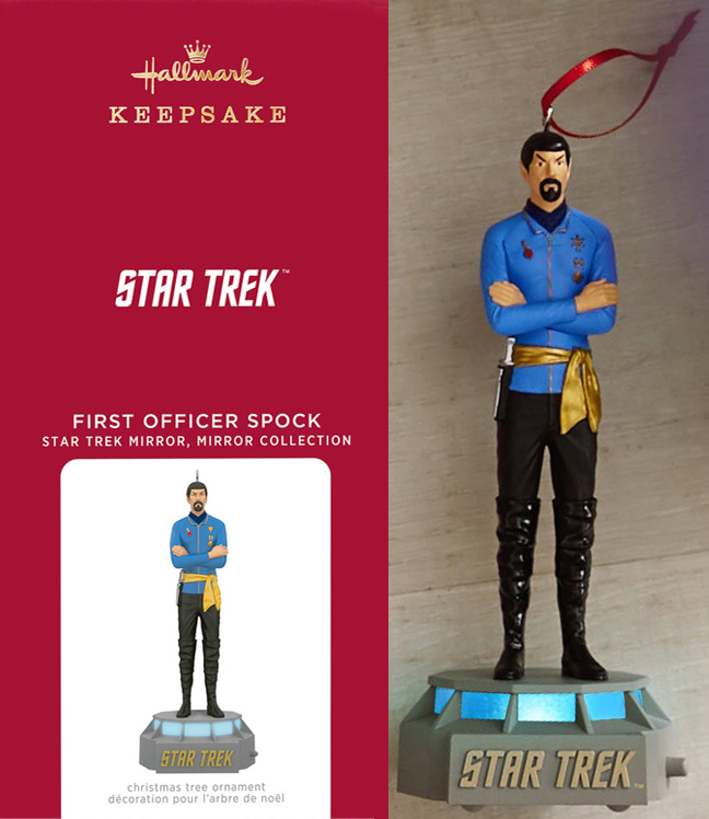 Hallmark Keepsake Ornament 2021 Mirror Spock