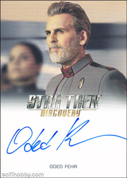 Discovery Season Three Oded Fehr Full Bleed Autograph Card