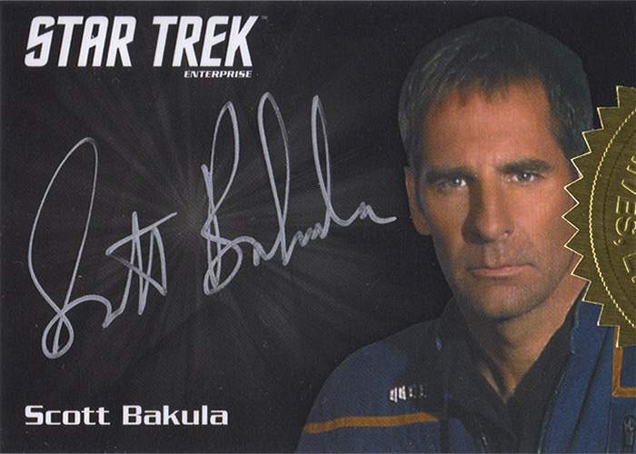 Quotable Enterprise Scott Bakula Autograph Card