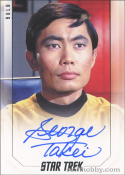 50th Autograph - George Takei as Sulu