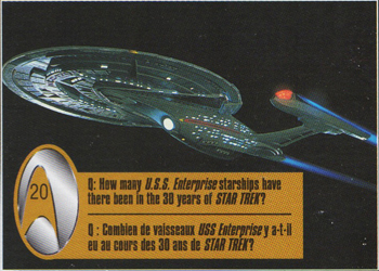 Kelloggs Star Trek 30th Card #20