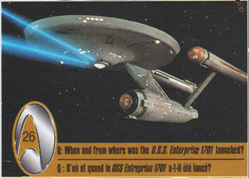 Kelloggs Star Trek 30th Card #26