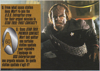 Kelloggs Star Trek 30th Card #60