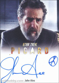 Picard Season One A31 John Ales Autograph Card