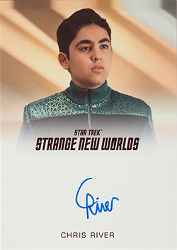 Strange New Worlds Season One Full Bleed Autograph Card Chris River
