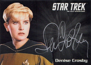 Silver Autograph - Denise Crosby