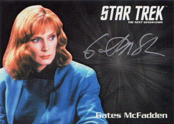 Silver Autograph - Gates McFadden
