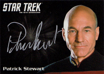 Silver Autograph - Patrick Stewart