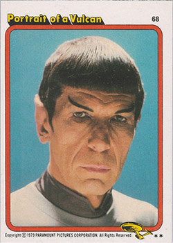 Topps Star Trek :TMP UK Edition 1979 #68