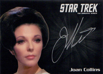 Silver Autograph - Joan Collins