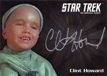 Silver Autograph - Clint Howard