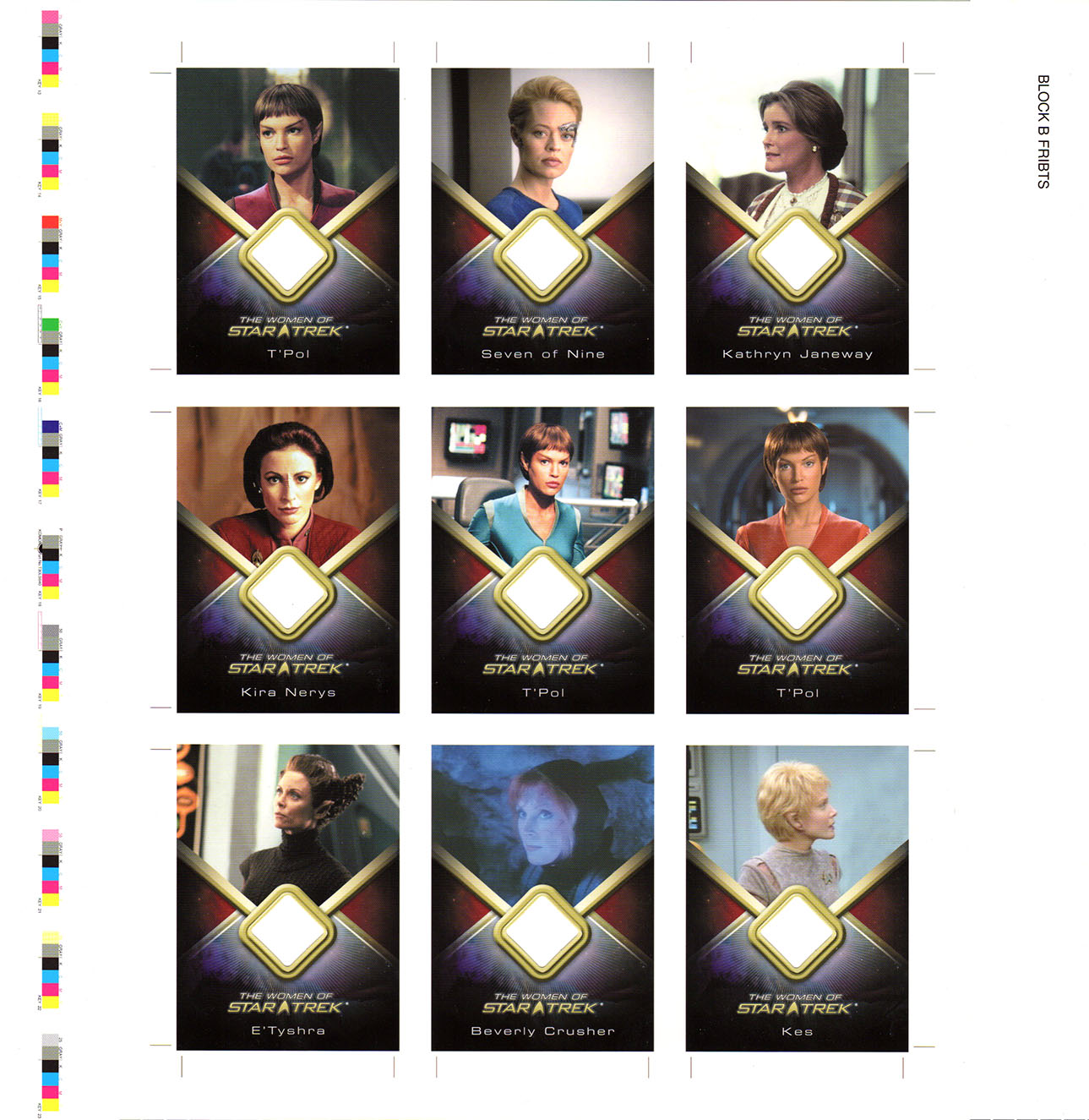 Costume Card Fronts Proof Sheet c