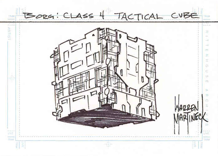 Martineck Sketch - Borg Tactical Cube