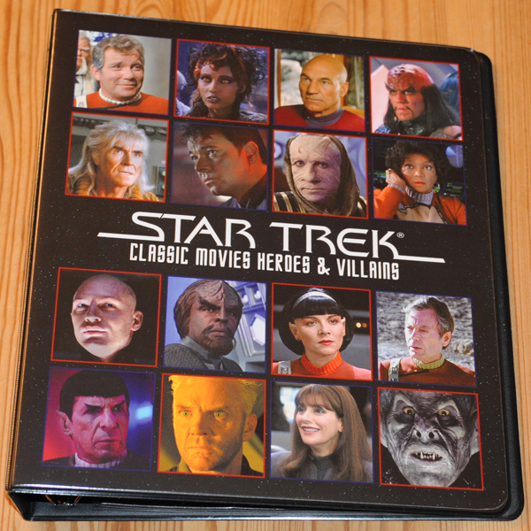 Star Trek Classic Movies Heroes & Villains Binder