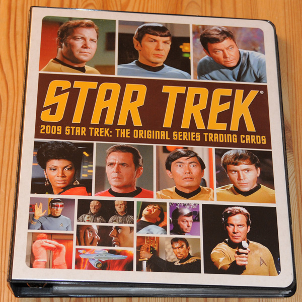 2009 Star Trek The Original Series Binder