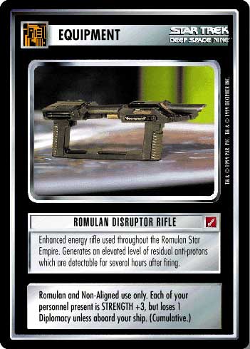 Romulan Disruptor Rifle