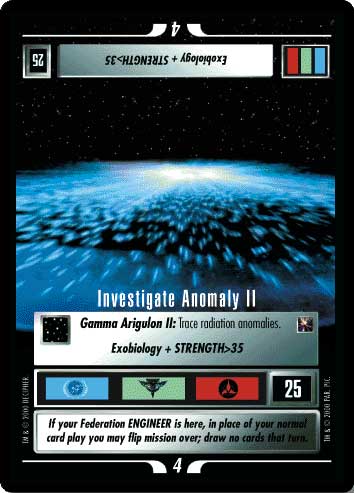 Investigate Anomaly II (reverse)