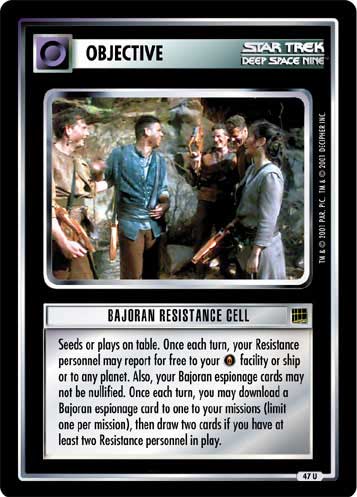 Bajoran Resistance Cell