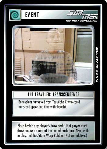 The Traveler: Transcendence