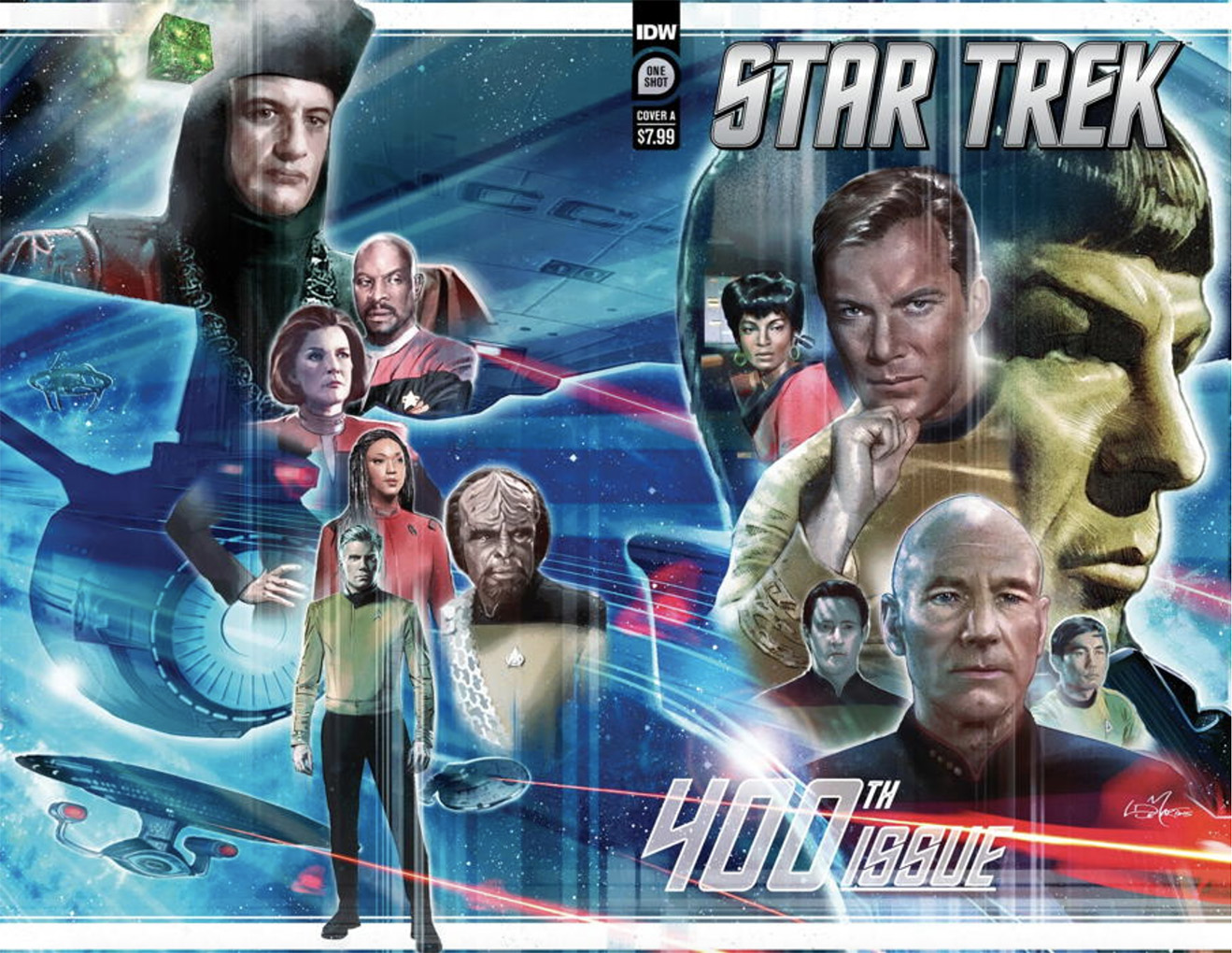 IDW Star Trek 400th Issus Cover A