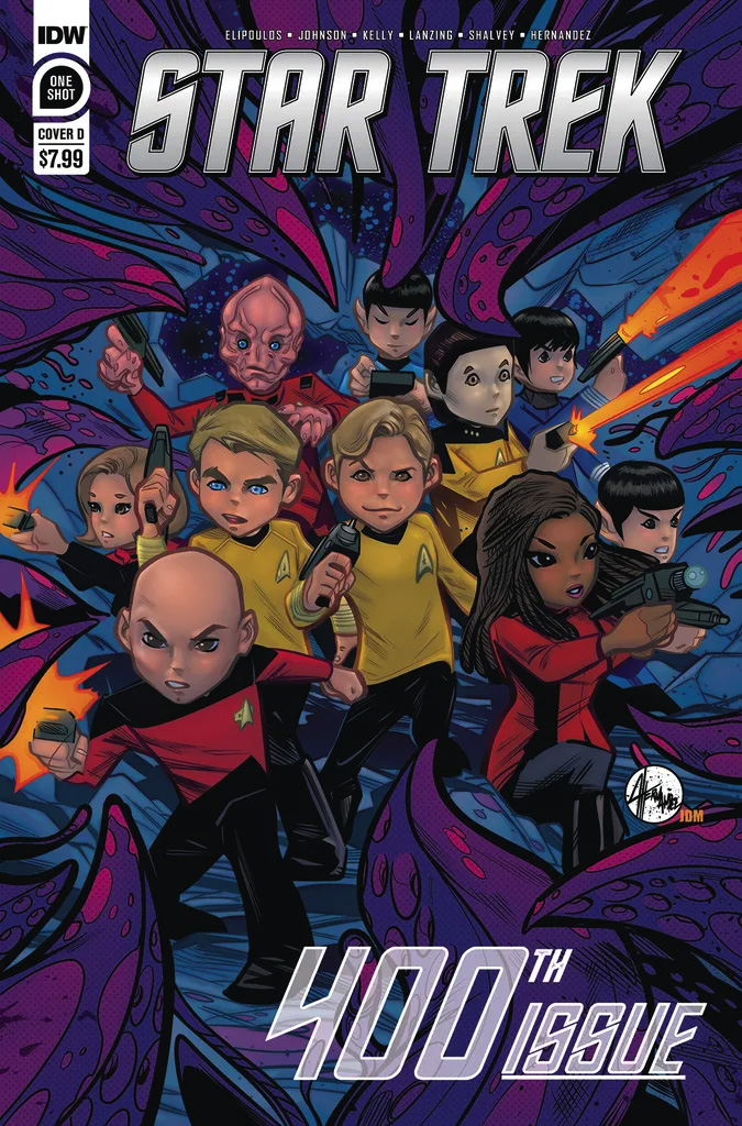IDW Star Trek 400th Issus Cover D