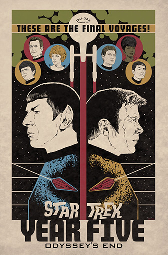 IDW Star Trek Year Five vol. 1 TPB Convention