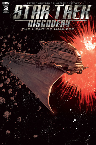 IDW Star Trek Discovery -  The Light of Kahless 3 RI-B