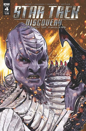 IDW Star Trek Discovery -  The Light of Kahless 4A