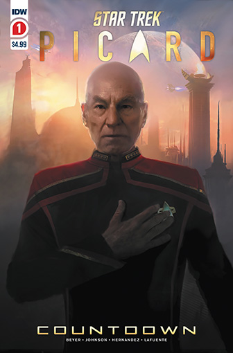 IDW Star Trek Picard Countdown 1 2nd print