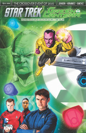 IDW Star Trek Green Lantern 1RE Previews B