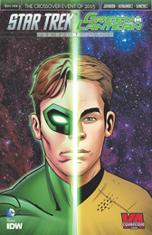 IDW Star Trek Green Lantern 1 RE VA Comic Con