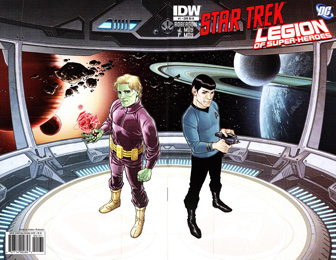 IDW Star Trek/Legion of Superheroes #1RIB
