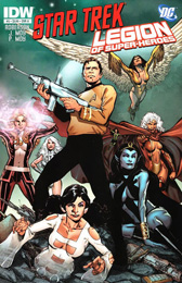 IDW Star Trek/Legion of Superheroes #5A