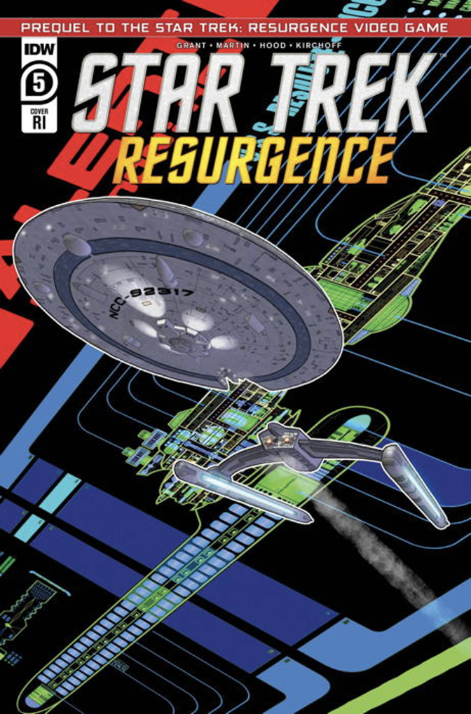 IDW Star Trek Resurgence 5RI