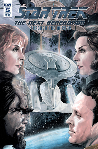 IDW Star Trek TNG: Through the Mirror 5 A