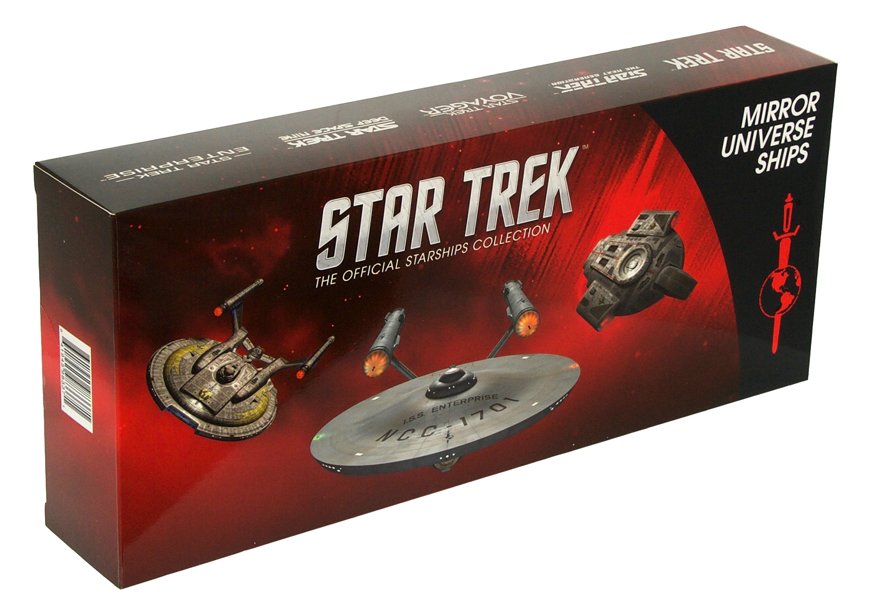 Eaglemoss Star Trek Starships Mirror Universe Set Box
