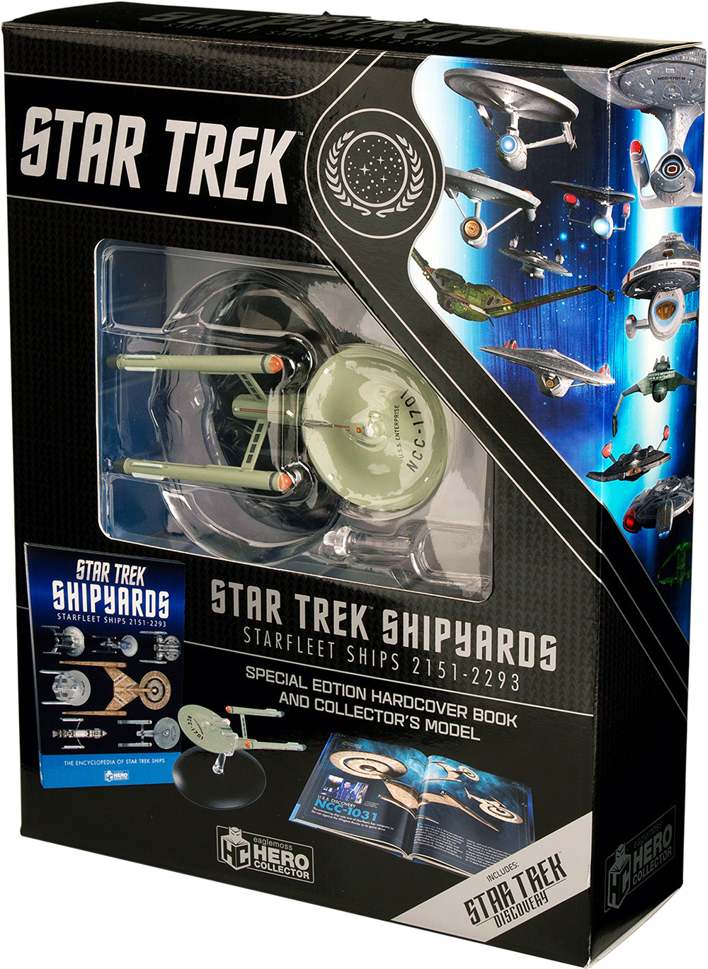 Star Trek Shipyards: Starfleet Ships 2151-2293 - Boxed edition with collectable