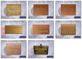 Eaglemoss Plaques Issues Data Cards