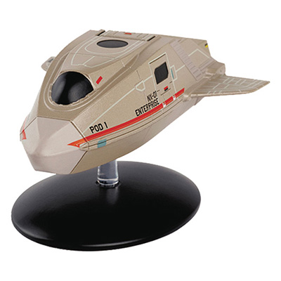 Eaglemoss Star Trek Starships Shuttle Issue 6 Display