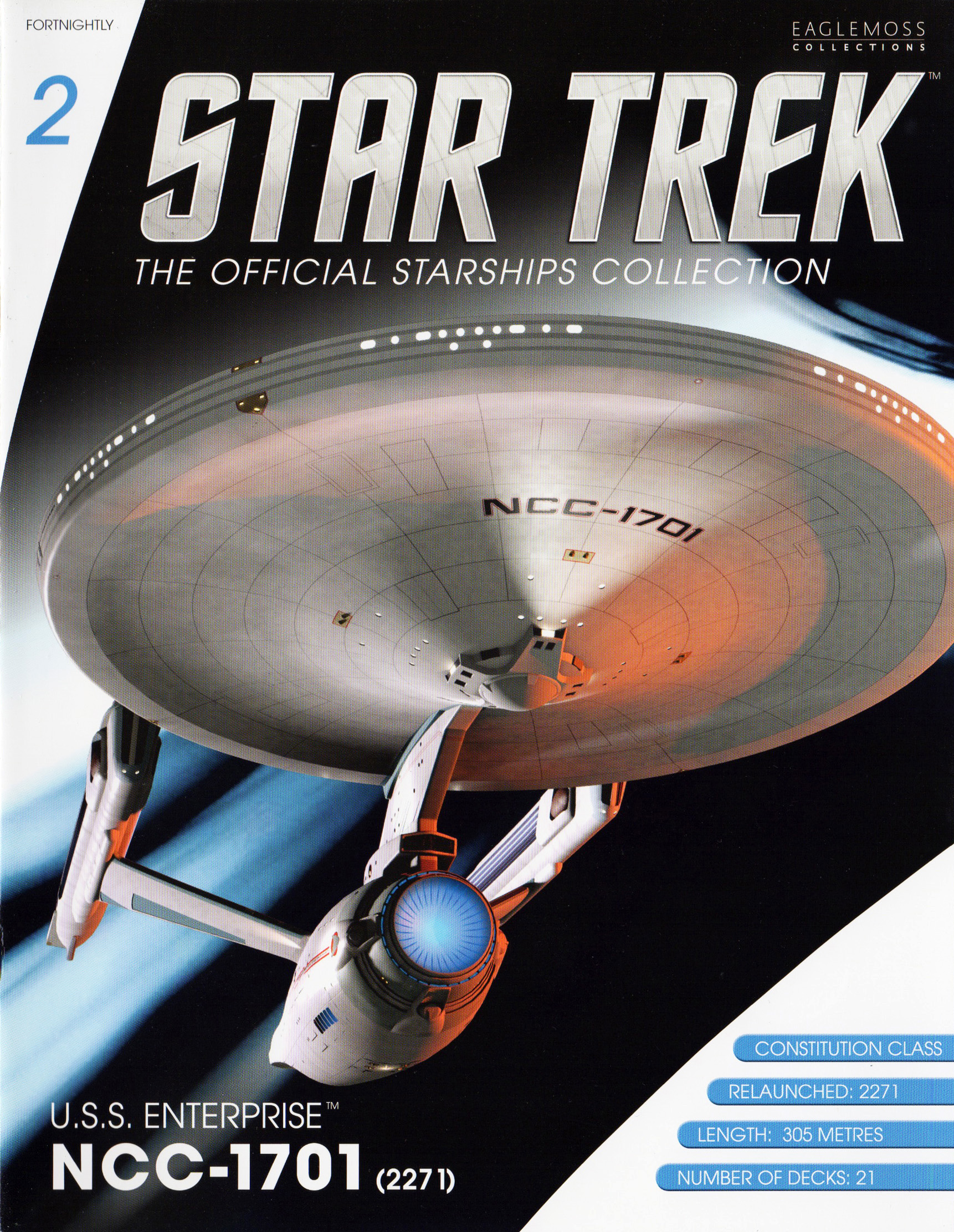 Eaglemoss Star Trek Starships Issue 2