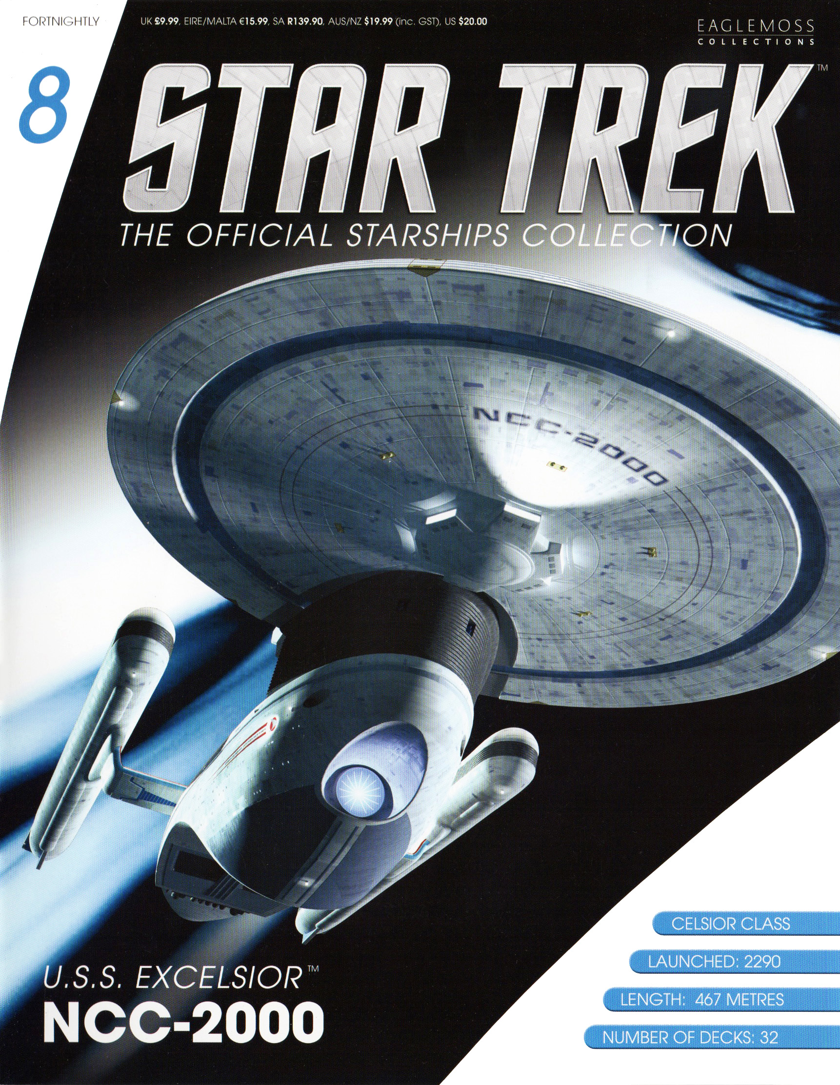 Eaglemoss Star Trek Starships Issue 8