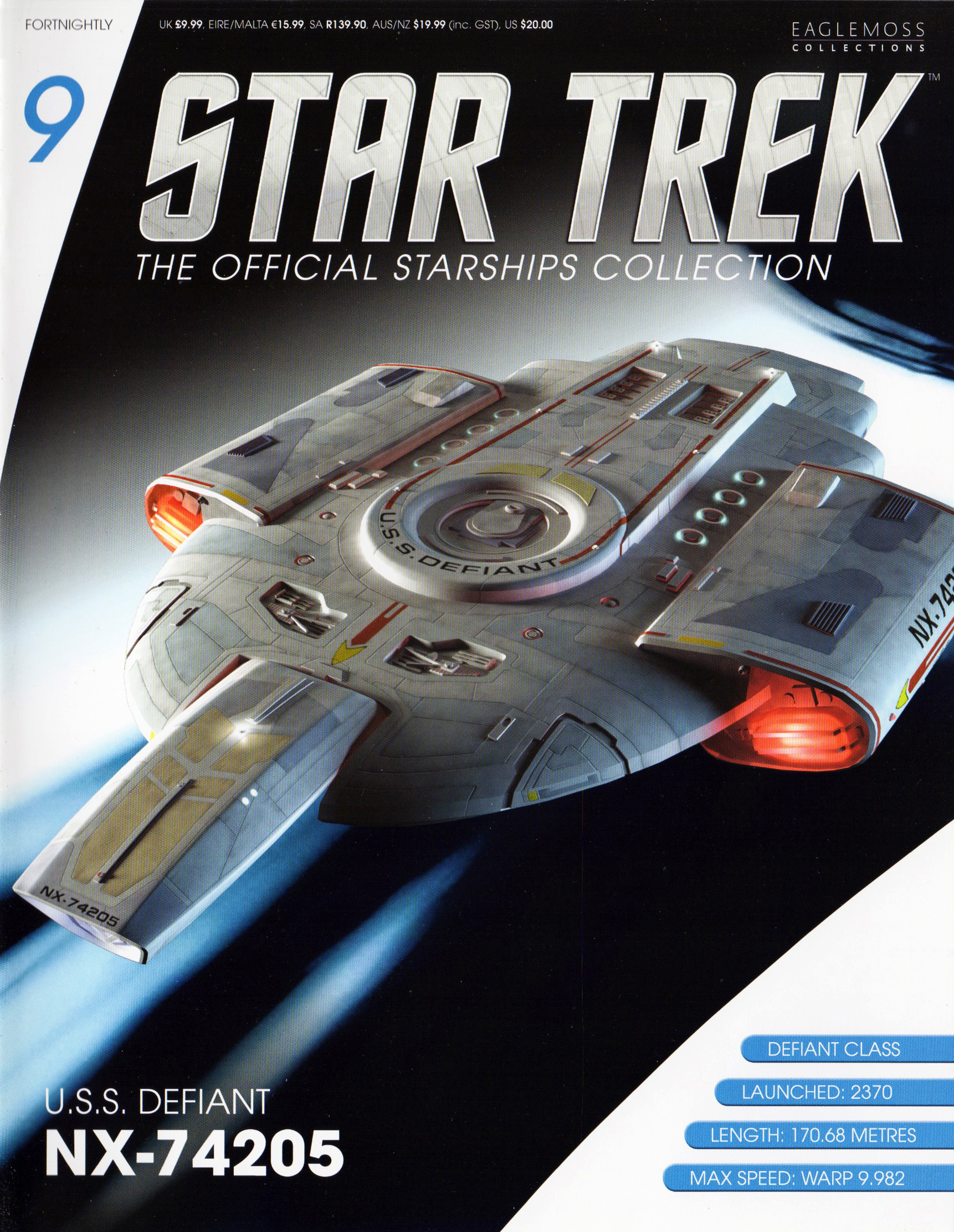 Eaglemoss Star Trek Starships Issue 9