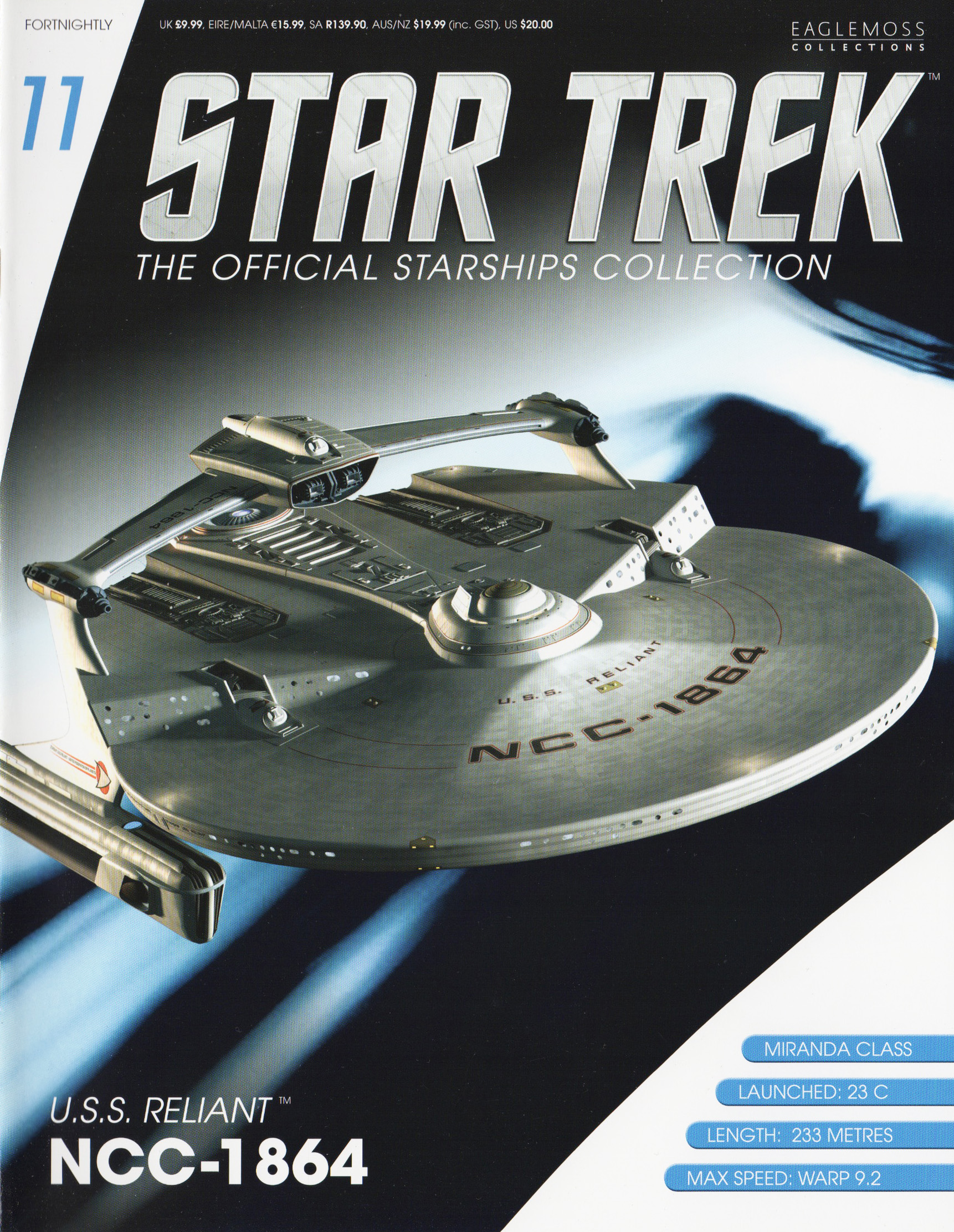 Eaglemoss Star Trek Starships Issue 11