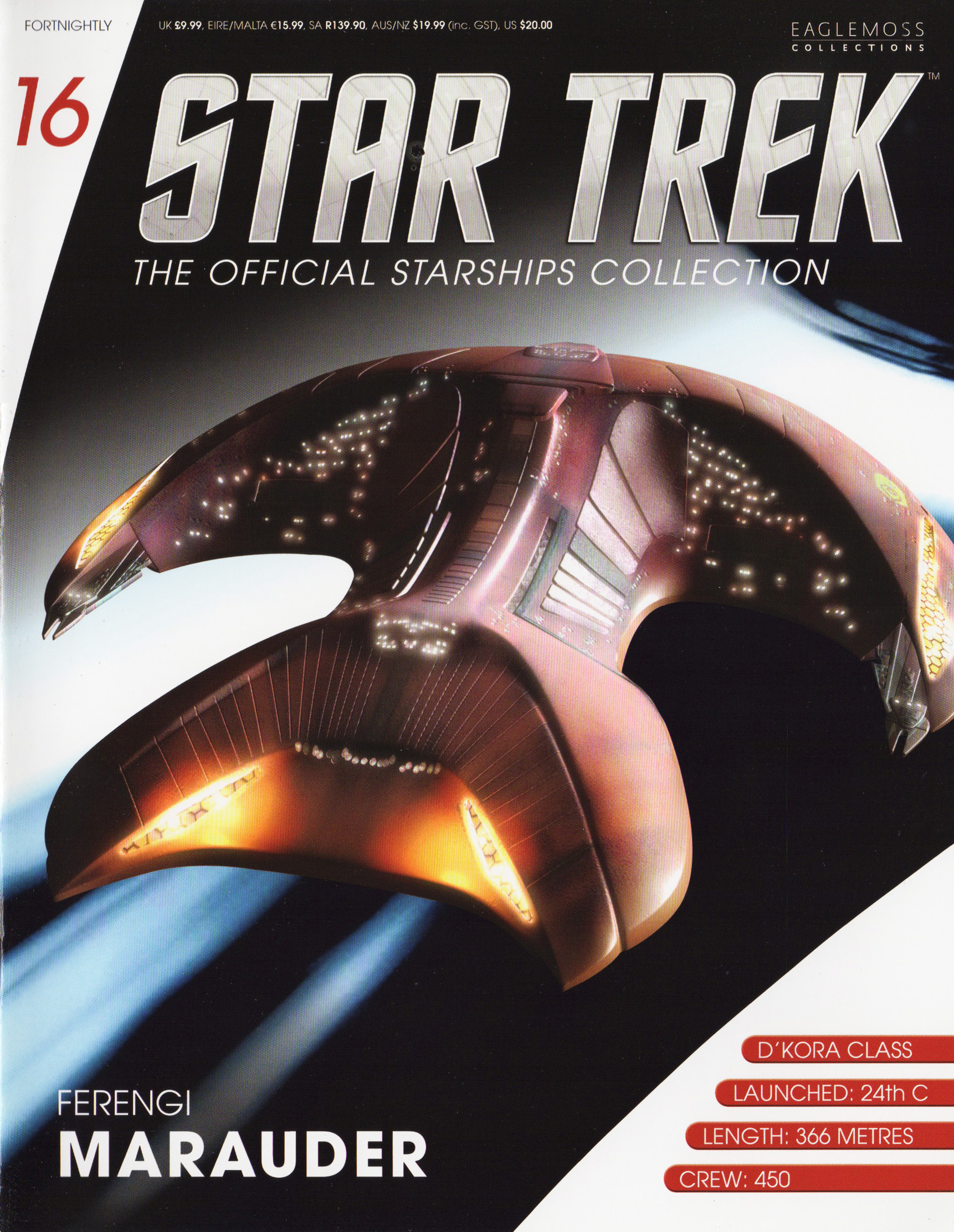 Eaglemoss Star Trek Starships Issue 16