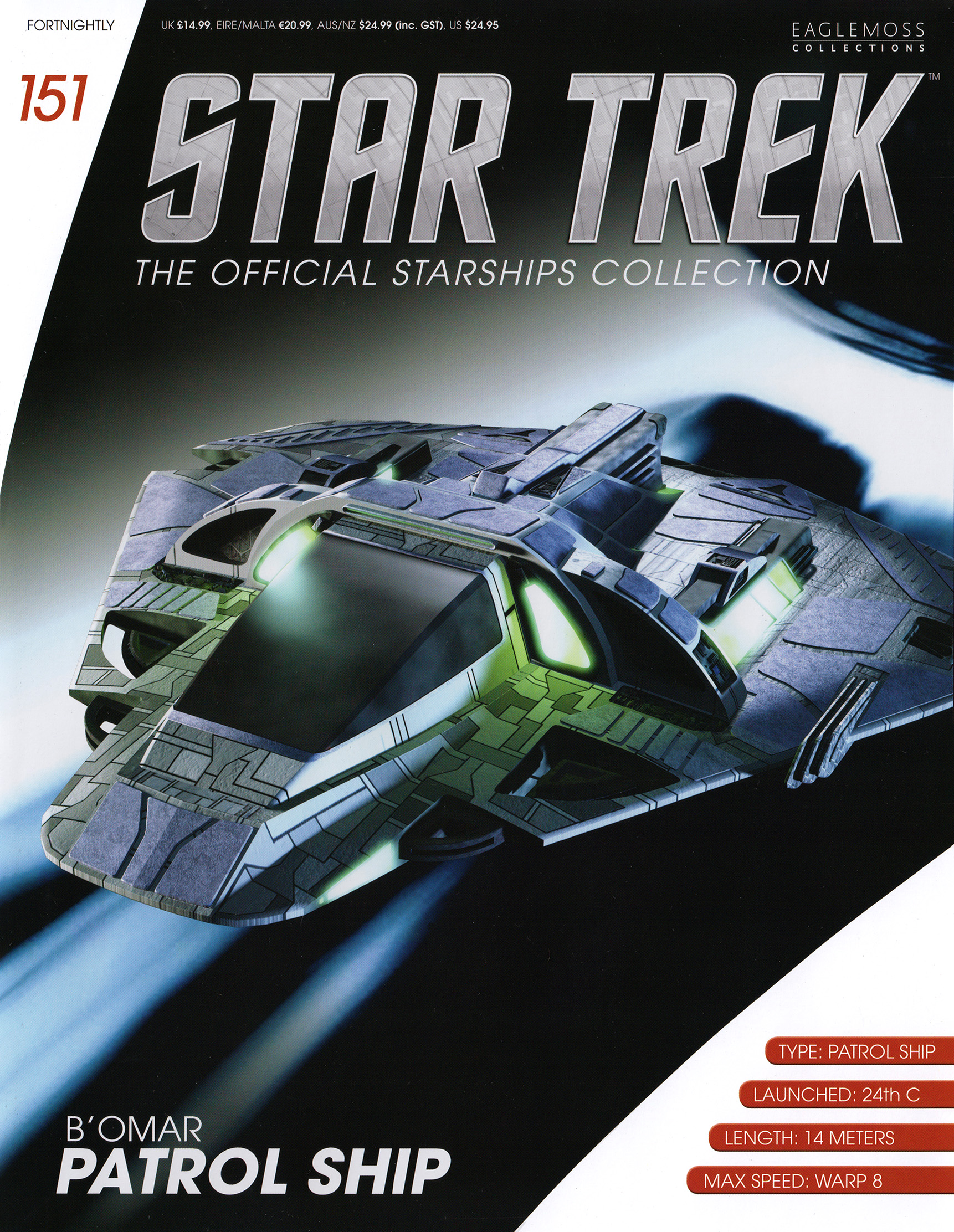 Eaglemoss Star Trek Starships Issue 151