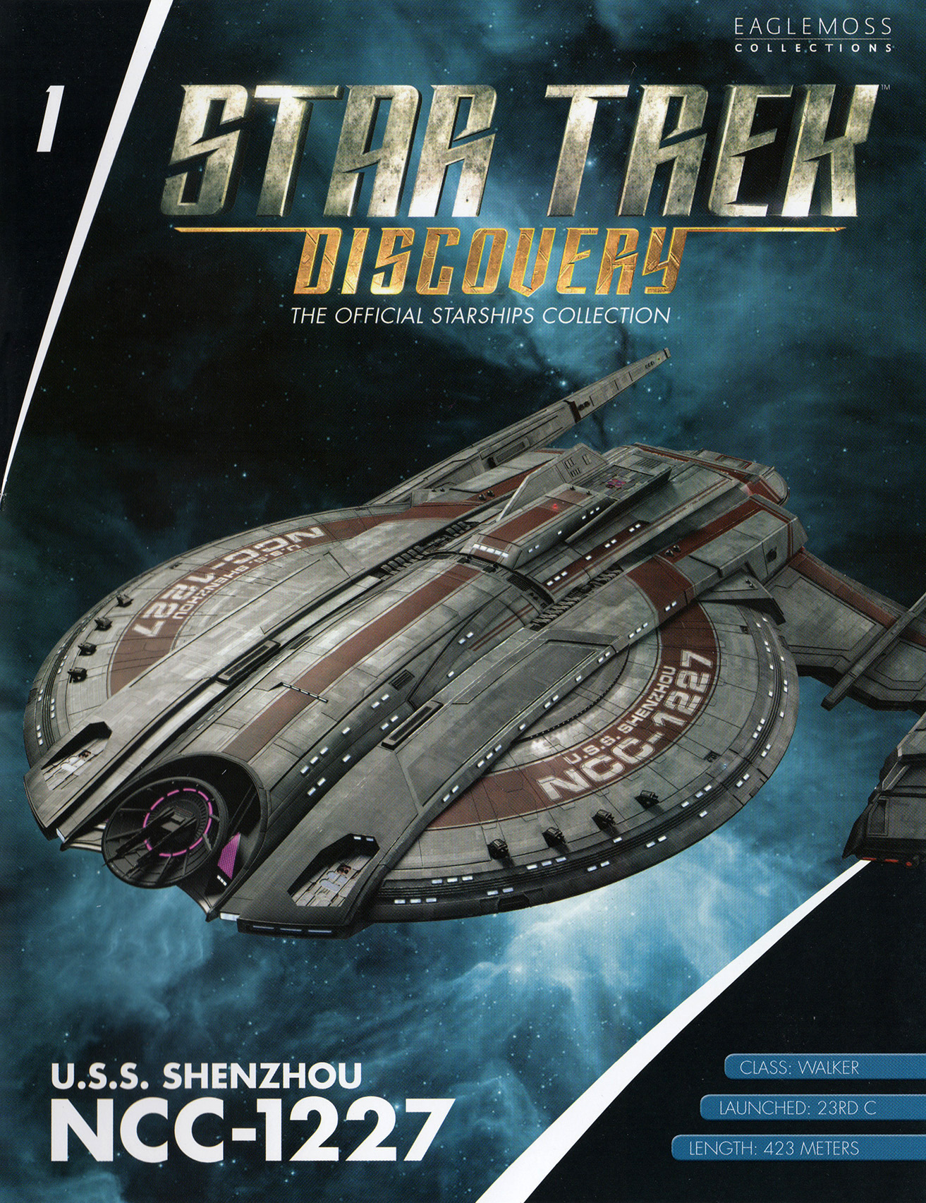 Eaglemoss Star Trek Starships Discovery Issue 1