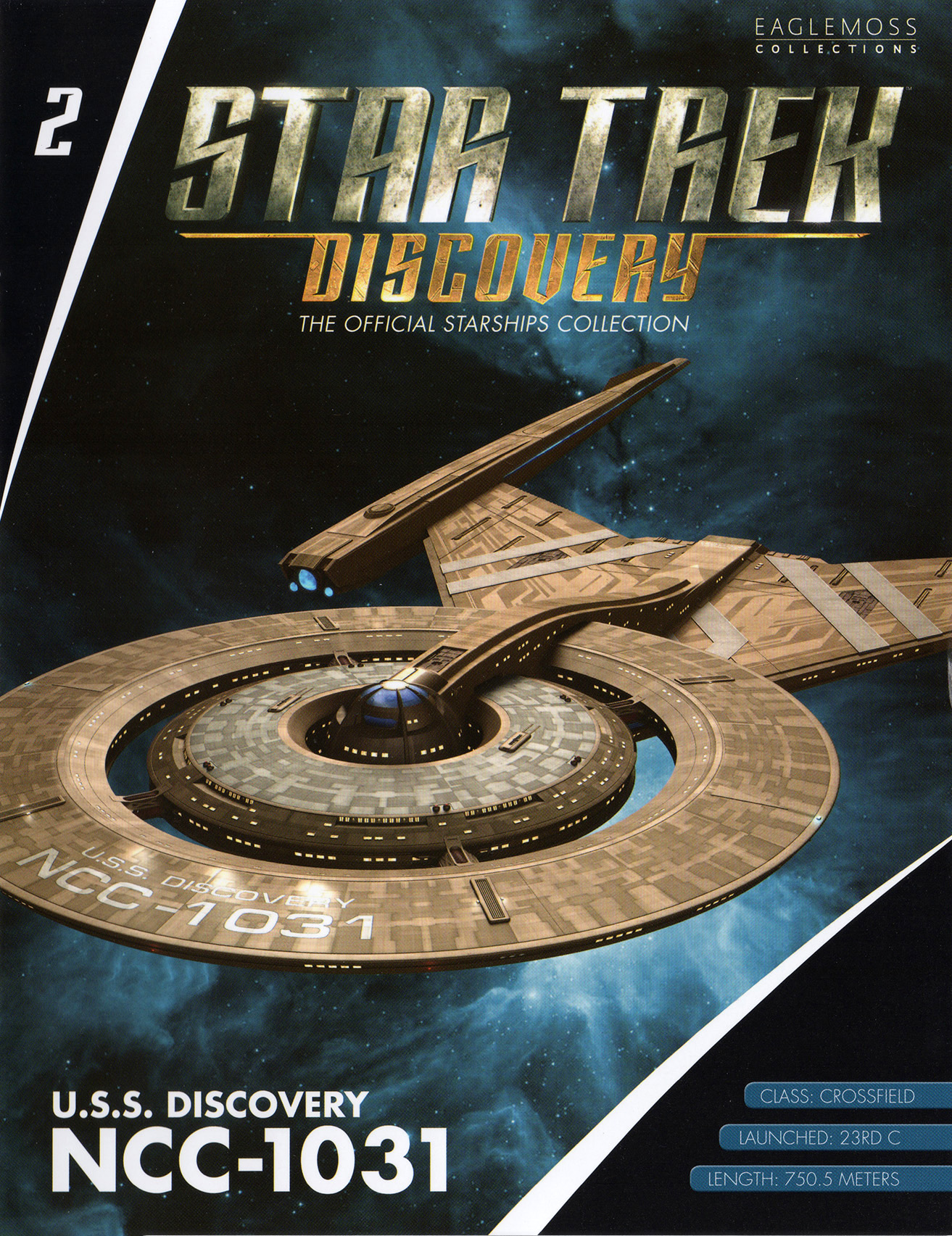Eaglemoss Star Trek Starships Discovery Issue 2