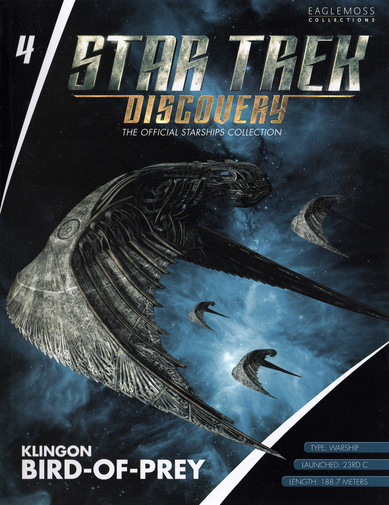 Eaglemoss Star Trek Starships Discovery Issue 4