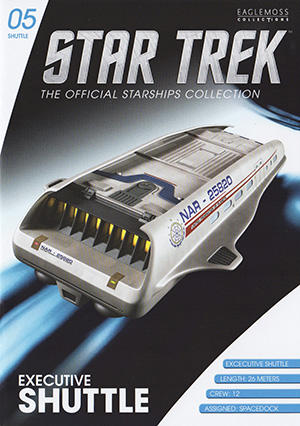 Eaglemoss Star Trek Starships Suttlecraft Issue 5
