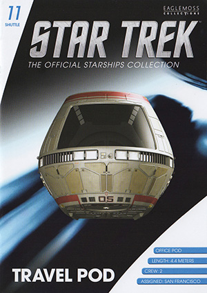 Eaglemoss Star Trek Starships Suttlecraft Issue 11
